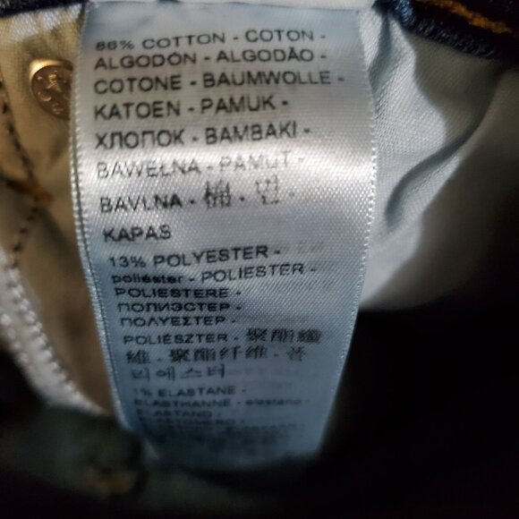 Levis Jeans Womens 32 Blue High Waisted Mom Jeans Stretch Denim - Picture 5 of 12